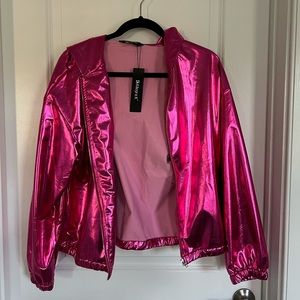 Pink Holographic Jacket